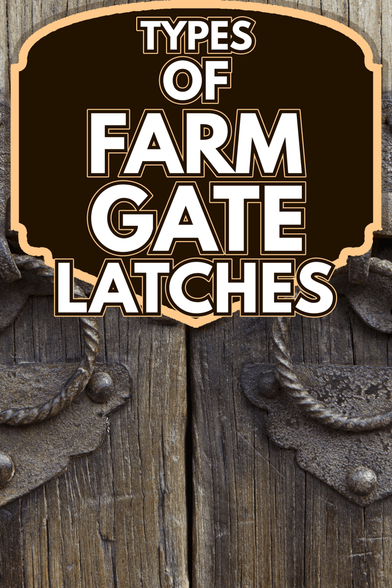 Old Chinese Door and Latch - Types Of Farm Gate Latches
