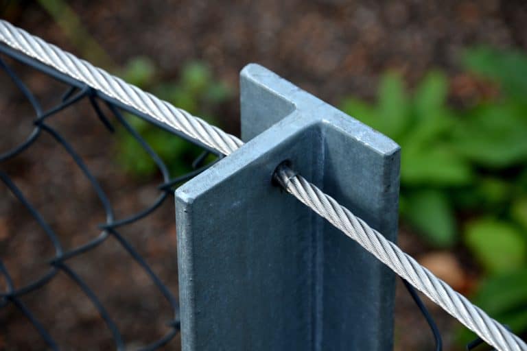 A T post used for a fence, Are T-Posts Sturdy? (Including What Size T-Post For 4-Foot, 5-Foot And 6-Foot Fence)