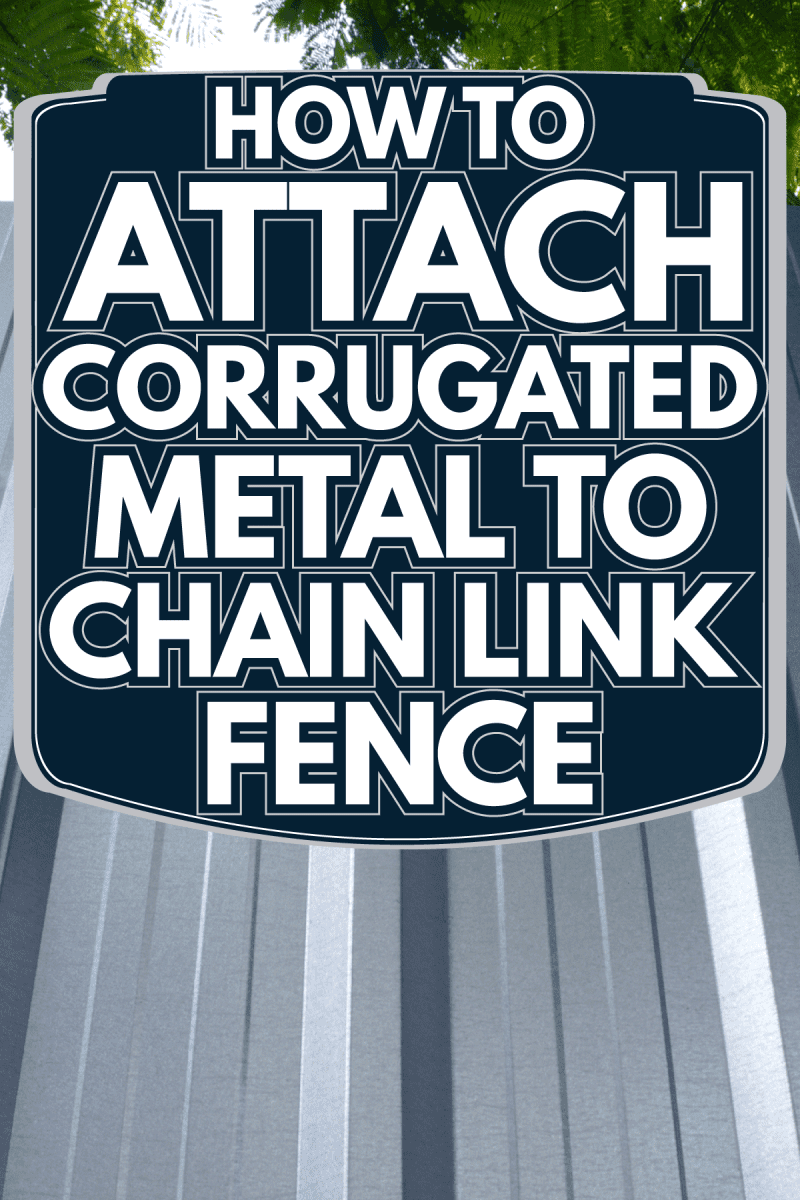 Metal sheet Fence of Construction Site, How To Attach Corrugated Metal To Chain Link Fence