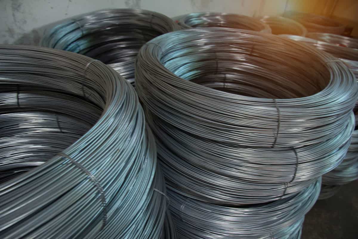 Huge rolls of Galvanized wires