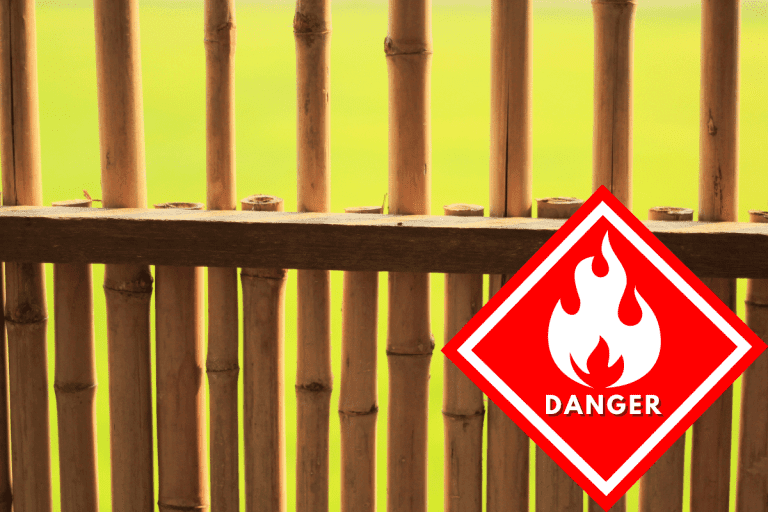 nice bamboo fencing and its pros and cons, Is Bamboo Fencing A Fire Hazard